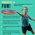 Fun Bouncy Paddle & Stringy Ball Toss & Catch Game - Easy to Use for Kids All Ages - Soft Foam Design for Safe Play
