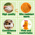 Squeaky Stuffed Dog Toys Fat Plush Chicken Chew Toy, Cute & Funny Interactive Puppy Toy for Small, Medium & Large