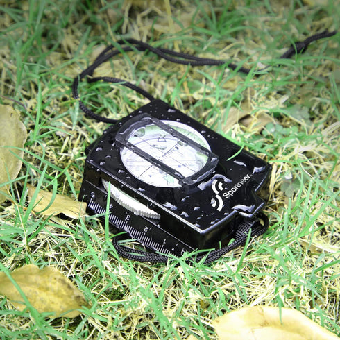 Sportneer Waterproof Shockproof Compass for Hiking, Climbing, Biking, Exploring Geology Outdoor Activities
