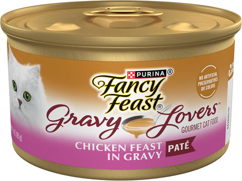 Purina Fancy Feast Gravy Lovers Chicken Feast Pate in Wet Cat Food