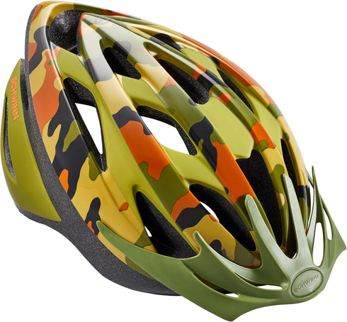 Schwinn Thrasher Helmet for Kids, Size 55-58 cm, Lightweight Microshell, Adjustable Dial & Straps