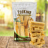 EcoKind Pet Treats Premium Gold Bacon Flavored Yak Chews | All Natural Himalayan Yak Cheese Dog Chew (16 Small Sticks)