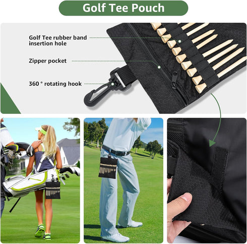 Golf Gifts for Men and Women, Golf Car Trunk Locker Organizer with Compartments for Shoes and Accessories