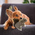 Vaulted Skulls & Co 6" Squirrel Dog Toy w/ Squeaker | Plush Squirrels Dogs Toys | Stuffed Squeaky Squirrel Toy for Pets