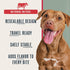 (3 Pack), 3.1 oz BEAUMONT BASICS Flavors Dog Food Topper, Freeze-Dried, Grain-Free, - Beef Recipe