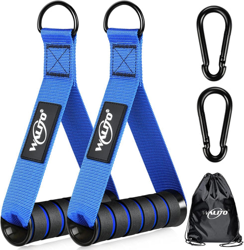 WALITO Exercise Handles - Replacement Cable Machine Attachments for Home Gym Equipment, Heavy Duty