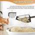 10inch 24 68" 4 1 Large Metal Chicken Poop Scooper, to Long Chicken Coop Litter Scoop with Stainless Steel Handle