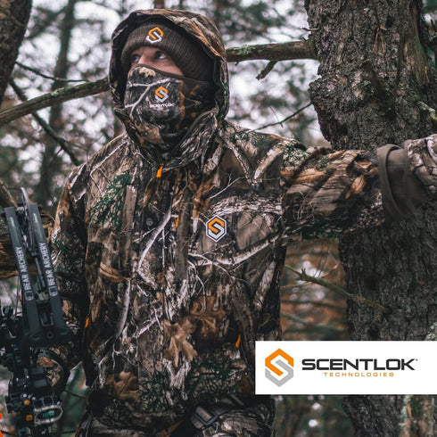 ScentLok Midweight Camo Balaclava Face Mask - One Size for Hunting, Camping, and Outdoor Use