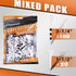 Professional Plastic Golf Tees 120 Pack, 100 Driver Tees & 20 Iron Tees, Reduces Friction & Side Spin