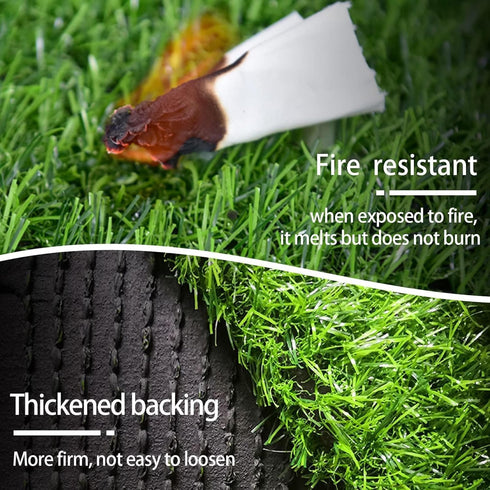 SSRIVER (51.3x32 Inch(Pack 1)) Artificial Grass for Dogs Pee Tray Fake Grass Mat for Professional Puppy Potty Trainer