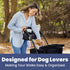 14"-19" rubyloo Dog Stroller Caddy Organizer with Poop Bag Dispenser, Treat Pocket, Water Bowl Dog Stroller Accessories