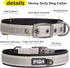 Fida Heavy Duty Dog Collar - Ultra Comfortable Soft Neoprene Padded, Adjustable Reflective Nylon for Large Breeds