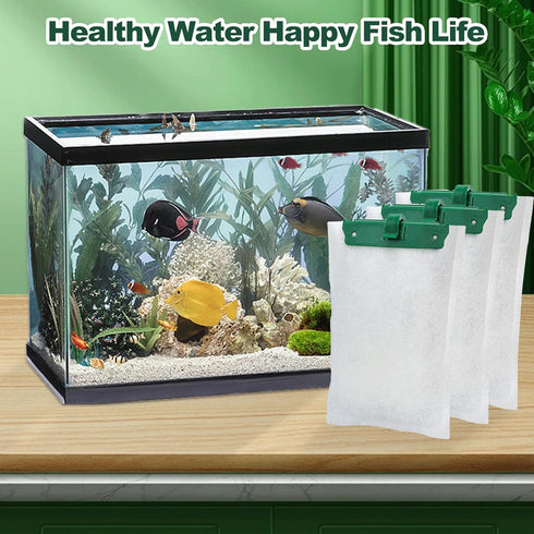 16-Count Medium Filter Cartridges, Compatible with Tetra Whisper Bio-Bag Filters, Ready to Use