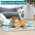 PetAmi Waterproof Cooling Mat for Dogs, Premium Pet Cooling Blanket for Bed Crate, Anti-Slip Indoor Cool Pad, Light