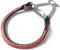 Leather Martingale Dog Collar Rolled - Tan, Size 10