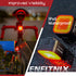 IPX6 4 CUBELITE III Smart Bike Light,Ultra-high Visibility, Auto On/Off, Dual-Channel LED Automatic Brake-Sensing