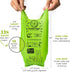 PLANET POOP Home Compostable Dog Poop Bags, 120 Un-Scented Extra-long Pet Waste Bags, Plastic Free, Leakproof
