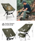 OneTigris Tigerblade Camping Chair - Lightweight Folding Backpacking Chair, Compact Portable 330 lbs Capacity