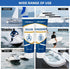 FENFANDAS Fiberglass Boat Repair Kit White, Gel Coat Repair Kit for Boats, Marine Fiberglass Repair Kit for Boats