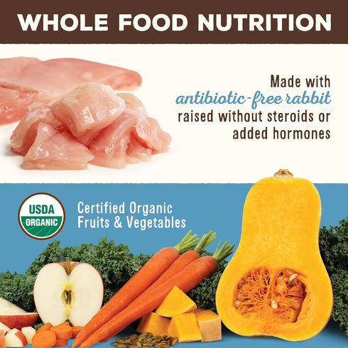 Primal Freeze Dried Cat Food Nuggets Rabbit; Complete & Balanced Meal or Topper; Premium, Grain Free, High Protein
