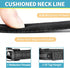 BAAPET Comfortable Dog Collar with Double Security Dual D-Ring and ID Tag Hanger for Small Medium Large Dogs (XS - 3/4"