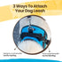 Bark Appeal No-Pull Dog Harness, Adjustable & Reflective, Soft-Padded Vest with Easy Control Handle & 3 Leash Clips