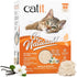 Catit Go Natural Pea Husk Clumping Cat Litter - Lightweight, Dust Free, Easy Cleaning, Flushable with Odor Control,