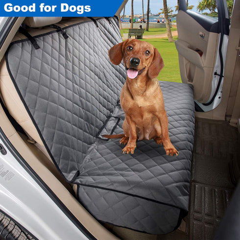VIEWPETS Bench Car Seat Cover Protector - Waterproof, Heavy-Duty and Nonslip Pet Car Seat Cover for Dogs with Universal