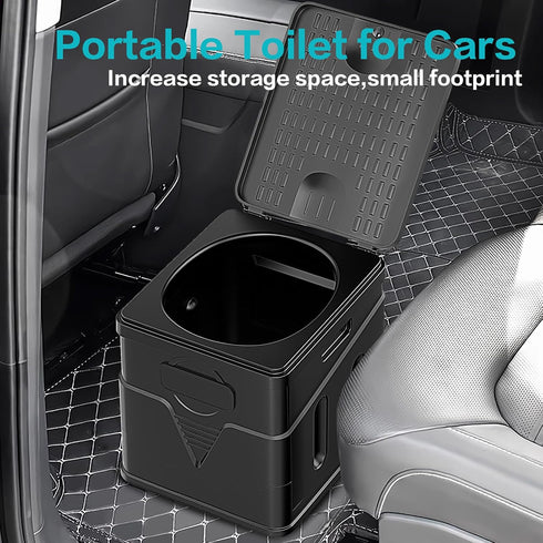 Viouprs Portable Toilet,Camping Toilet Have Small Foldable Size. It is Compact Portable Toilet for Adults and Children.