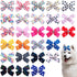 PET SHOW 50Pcs/25Pairs 4" Paw Pattern Big Dog Hair Bows with Alligator Clips for Medium Large Dogs