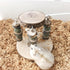 Genrico Gerbil Toys | Multifunctional Natural Wood Teether Treats - Gnawing Toys - for Gnawing and Chewing Small Pets