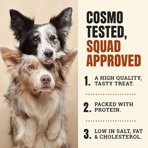 Cosmo's Snack Shack (24 Count Pack 1) Pork Meat Sticks for Dogs - Original Flavor - All Natural Dog Treat - Made in USA
