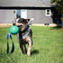 PetKORE 4.75", : KoreFlex Ball & Tail - Green, Dog Toy, Shape Maintaining Rubber, Durable Strap, Treat Stuffing Center