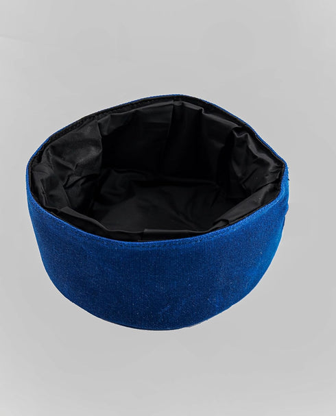 CALDO Collapsible Dog Bowl - Perfect for Food and Water on The Go (Blue)