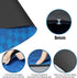 52'' 36'' 5mm Jump Rope Mat Outdoor Indoor, Oval x Non-slip Fitness Exercise Mat, Shock Absorption Extra Thick Design
