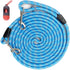 Codepets Long Rope Dog Leash for Training, 12FT 20FT 30FT 50FT, Reflective Threads for Large Medium Small Dogs (Blue,
