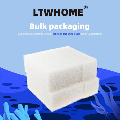 LTWHOME Replacement Foam Insert for Aqua Clear 110/500, AquaClear 20 PPI, Pack of 6