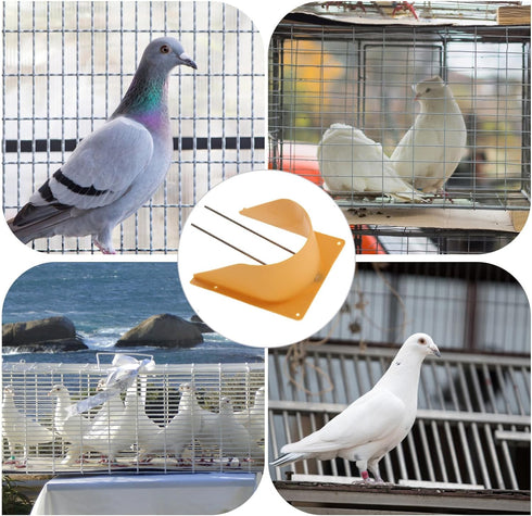2pcs Pigeon Door Barrier Traps, Entrance Dove Bird Cage Supplies for Pets, Racing Supplies for Pigeon House