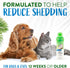 TropiClean Lime & Coconut Deshedding Dog Shampoo for Shedding Control, 20 oz.
