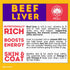 HOLI Freeze Dried Liver Treats for Dogs - All Natural Healthy Beef Liver, 100% Made in USA, Grain Free