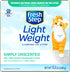 Fresh Step Lightweight Clumping Cat Litter, Unscented, 15.4 lb, Long Lasting Odor Control with Activated Charcoal