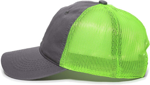 Outdoor Cap Garment Washed Meshback Cap for Casual Wear