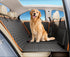 Pecute Dog Car Seat Cover for Back Seat, Back Seat Extender for