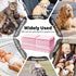 JONYEE 4-Layer 13 17 -Pink(25 Count) Basics Dog and Puppy Pee Pads with Leak-Proof and Quick-Dry Design for Potty