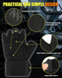 FitDA 2-in-1 Workout Gloves, Weight Lifting Gloves with Wrist Wrap Support for Men & Women, Ventilated Fingerless