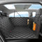 Dog Car Seat Cover for Back Seat, Hard Bottom Back Seat Extender