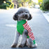 Dog Christmas Sweater for Small Medium Dogs, Knitted Soft Warm Holiday Clothes with Cute Bear Striped Design (XL, Green