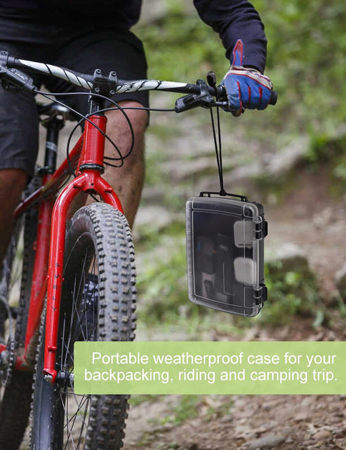 Waterproof Dry Box, Small Storage Box for Kayaking, Floating Dry Case for Boat