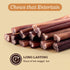 EVER FARM (6", 25 Pack) 100% Odor-Free Standard Bully Sticks Grass-Fed Beef Pizzle Dog Chews, Fully Digestible