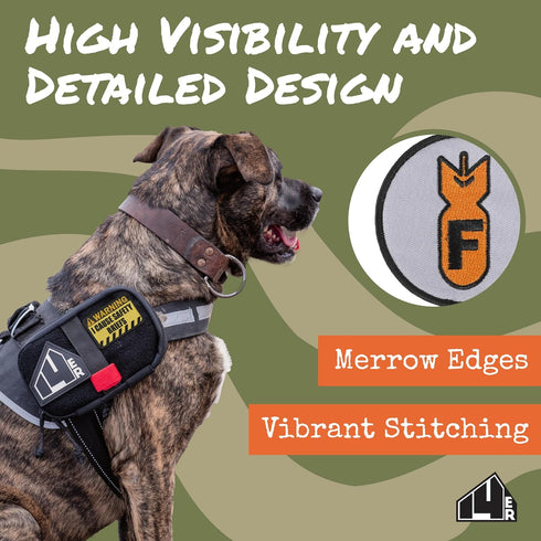 Morale Patches, Hook & Loop Backed Tactical Patches for Backpacks, Embroidered Military Patches, 21-Pack
